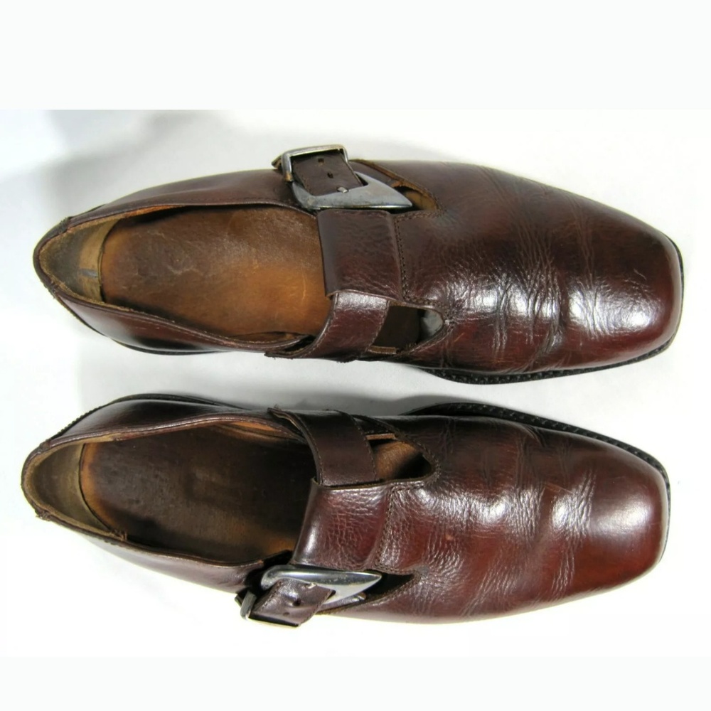 Modini Men's Vtg Brown Italian Dress Shoes Sz.9.5M - Picture 5 of 8